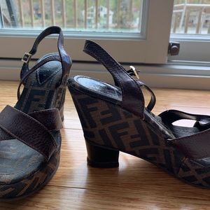 Fendi wedges - size 37